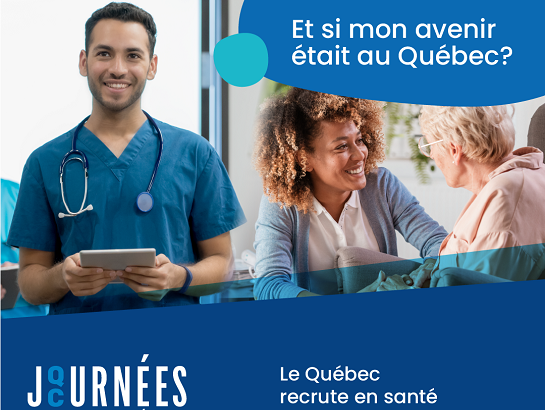 Infirmier Assistante sociale Logo Journées Québec