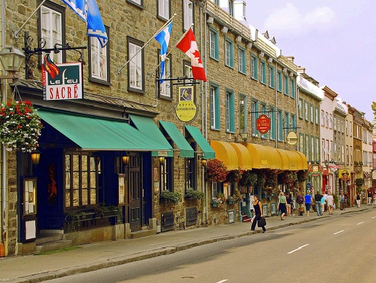 Image rue Vieux Québec Canada