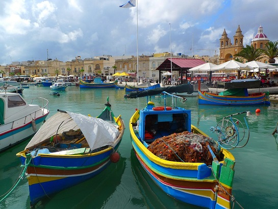 Bateaux à Malte