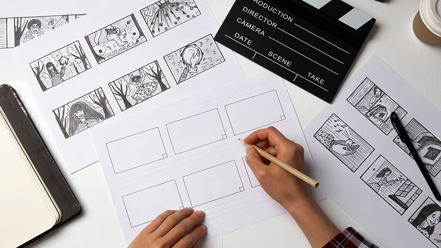 Visuel Storyboard