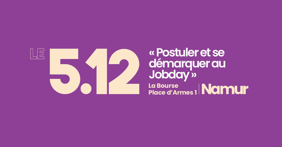 postuler et se démarquer au Jobday