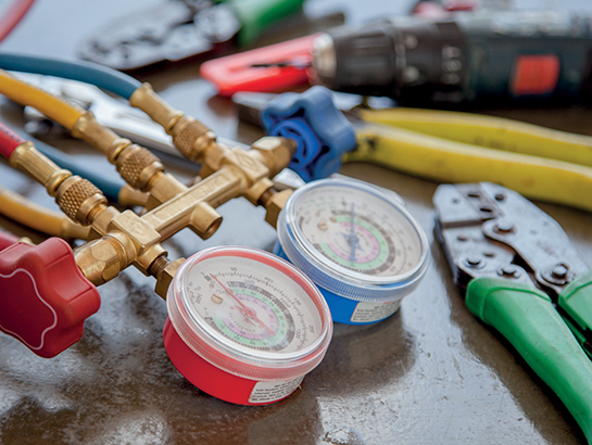 des appareils pour les techniciens frigoristes