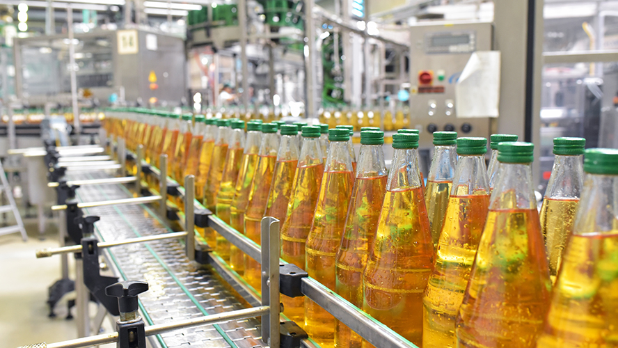 chaîne de production alimentaire