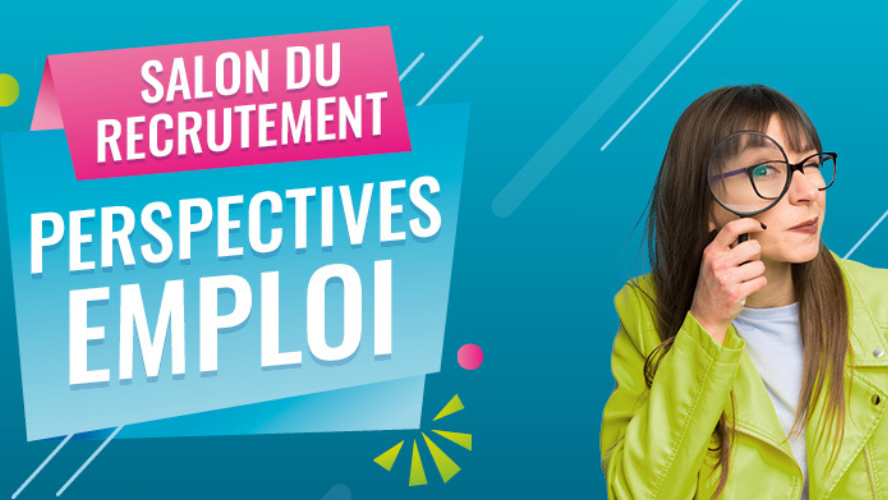 Extrait de l'affiche du salon, visuel avec le nom de l'événement